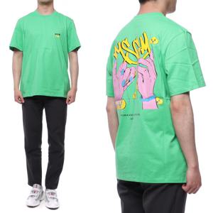 [엠에스지엠] 21SS 남성 크루넥 반팔 티셔츠 (3040MM163_217098_36_21S)