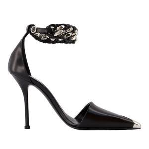 알렉산더맥퀸 펑크 펌프스 718869WHSWG1081 BLACK/SILVER