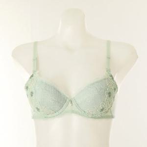 [와코루] C컵 (WBR2051C-OV) 샤이니 플라워 패드브라