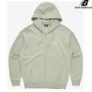 뉴발란스 NBMDD21013-BU 에센셜 싱글메쉬 후드집업 남녀공용 후드티