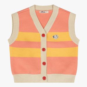 [밀리밤]밀리배색니트조끼(MLVK25S61)