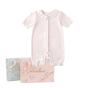 [밍크뮤]SC 선물포장(핑크)앙쥬샤를뮤7부우주복(3537004101)신생아 실내우주복 A