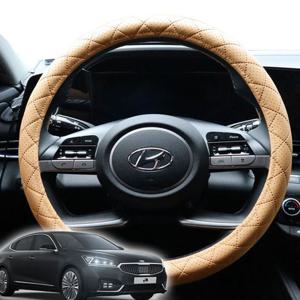 올뉴K7 핸들커버 타공형 가죽퀼팅 핸들커버 핸들카바