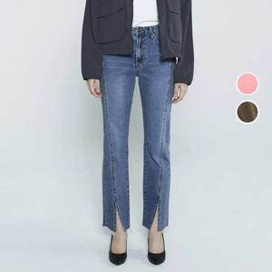 [버커루]여성 컬러 슬림 스트레이트핏 데님 팬츠 B235DP600P