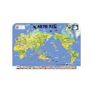 소리나는 벽그림   세계지도