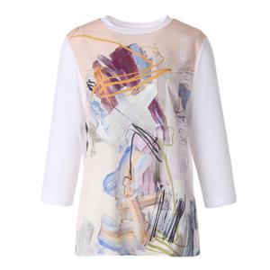 [조순희]붓터치 그래픽 7부 티셔츠 (FLMT246)