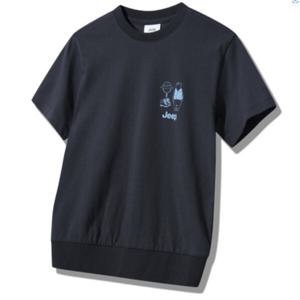 [지프키즈] 캠핑무드 반팔티 KQ2TSU594 차콜