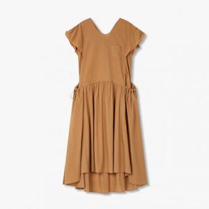 보브  (7155237002) 백 오링 디테일 롱 원피스