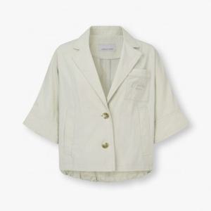 보브  (7155210003) 오버핏 하프 슬리브 자켓