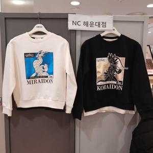 [오후]코라이돈 미라이돈 포켓몬 호일 스웨트 OHMA2423C
