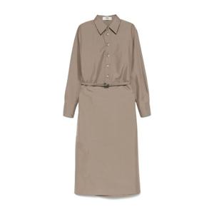 펜디 포플린 벨티드 셔츠 원피스 FDD311 AQ3K F1SA0