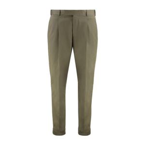 피티01 라이트웨이트 클래식 플리츠 코튼 팬츠 CORSZAZ40FWDSD5