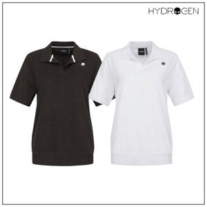 [하이드로겐] 여성 테리 반팔 카라티 H21D2TO613