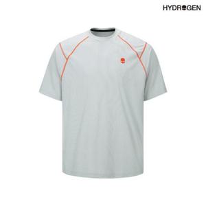 [하이드로겐] 남성 스마트드라이 오버핏 반팔라운드 H11D2TR106_GY