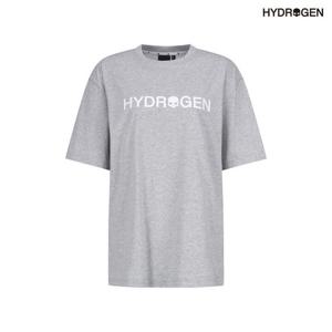 [하이드로겐] 유니 베이직 빅로고 반팔라운드 H31D2TR003_MG