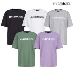 [하이드로겐] 유니 베이직 빅로고 반팔라운드 H31D2TR003