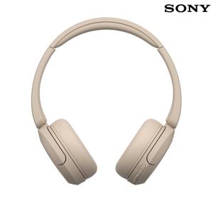 소니 초경량 무선 헤드폰 WH-CH520 베이지