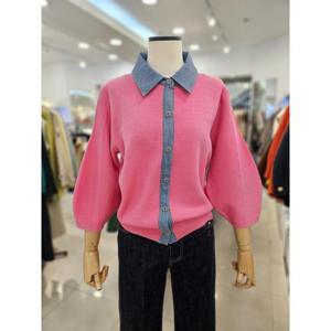 오프리미츠 세이브존02 데님패치 볼륨니트 M25KT1301