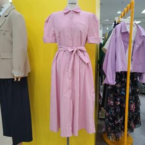 르피타 DP01 셔츠형벨티드 원피스 L252UOP401