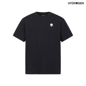 [하이드로겐] 유니 뼈그래픽 반팔라운드 H31D2TR706_BK
