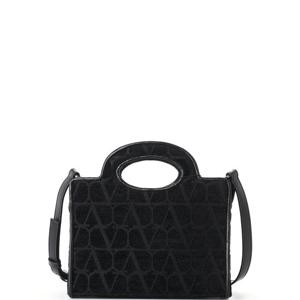 발렌티노 트루아지엠 미니 쇼퍼백 22 블랙 2W0B0L90 HUJ 0NO