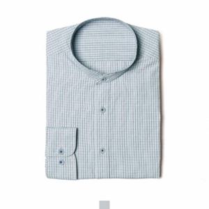 [모로엠] 연소라체크 차이나카라 남자정장셔츠 DMG-SHA-Q4145756