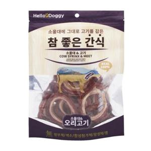 헬로도기 참좋은간식 소울대 오리고기 80g