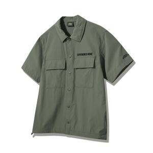 [지프]공용 밑단 스트링 나일론 반팔셔츠(JQ2SHU052)