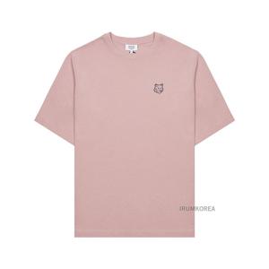 [메종 키츠네] SS25 남성 폭스헤드 박시핏 티셔츠 LM00107KJ0119 0172