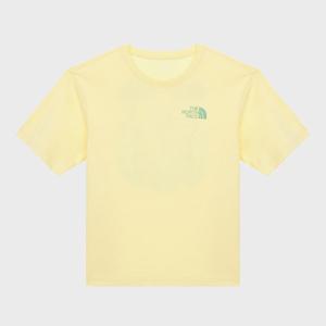 [노스페이스] 키즈 네이쳐글로우 반팔 라운드 티 NT7UR05U_LYE