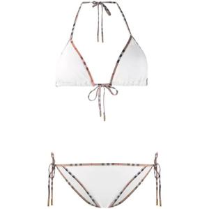 버버리 버버리 빈티지 체크 트리밍 비키니 세트 8010770