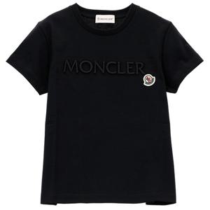 25SS 몽클레어 키즈 로고 자수 반팔 티셔츠 8C00013 89AT9 F99-K