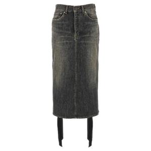 BALENCIAGA Lace Up denim skirt 831713TSW671441