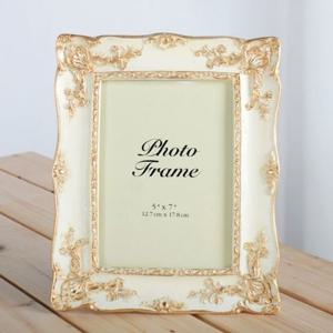앤틱 골드 웨이브 사진액자 5X7