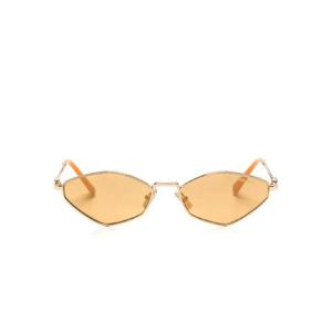 미우미우 레터링 로고 기하학 프레임 선글라스 SMU56ZC056E5AK