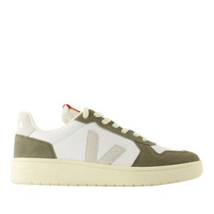 베자 화이트 텍스처드 가죽 로우탑 스니커즈 VE3320757B EXTRA