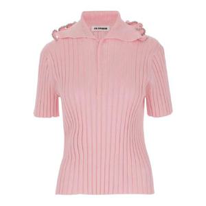 질샌더 골지 폴로 탑 J03GL0114J18346