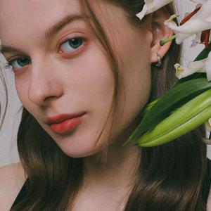 제이로렌 DNA 실버 원터치 귀걸이 M03918