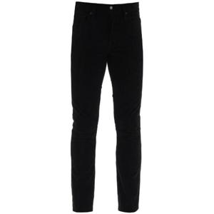 톰포드 로고 패치 미드라이즈 스키니 진 DPS001DMC009S23 LB999 TP934952888