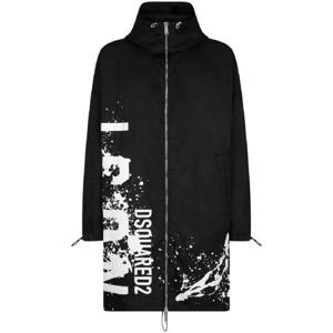 25 FW 디스퀘어드2 로고 프린트 후드 코트 S79AM0061S49576 TP432388993