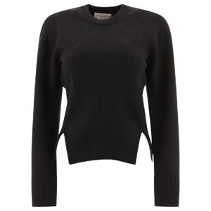 ALEXANDER MCQUEEN Chevron Corset  sweater 798349Q1BAP1000