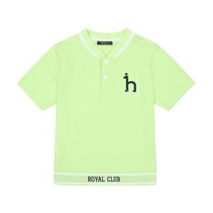 [헤지스키즈]컬러블럭 피케 티셔츠(HUM22TR06M_LM)