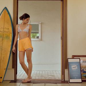 [퀵실버] 록시 숏레깅스 레이어드 보드숏 RF21BS086_ORG