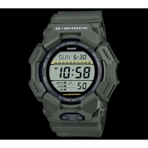 [지샥]GD-010-3DR JJ 오래가는 10년 수명 배터리 밀리터리 카키 빅페이스 방수시계