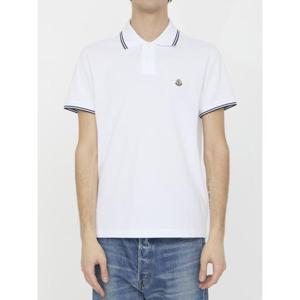 몽클레어 폴로 티셔츠 8A0002584556001 WHITE DOM