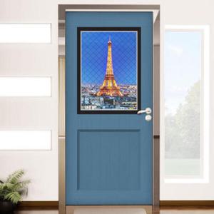 아트박스/꾸밈 ca560-에펠탑을바라보며_현관문시트지