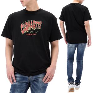 25SS 칼하트 WIP 핫 스크립트 반팔 티셔츠 I034769 89XX