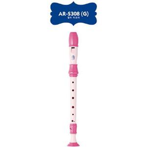 엔젤 AR-S308 컬러 리코더 핑크 (G) 유치원리코더