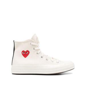 꼼데가르송 플레이 X 컨버스 스니커즈 P1K129 WHITE