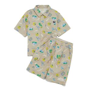 [노스페이스] 키즈 익스플로러 세트 NH8SR23T_BEI